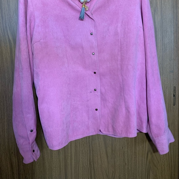 Design Loft Suade Blazer - Picture 2 of 2